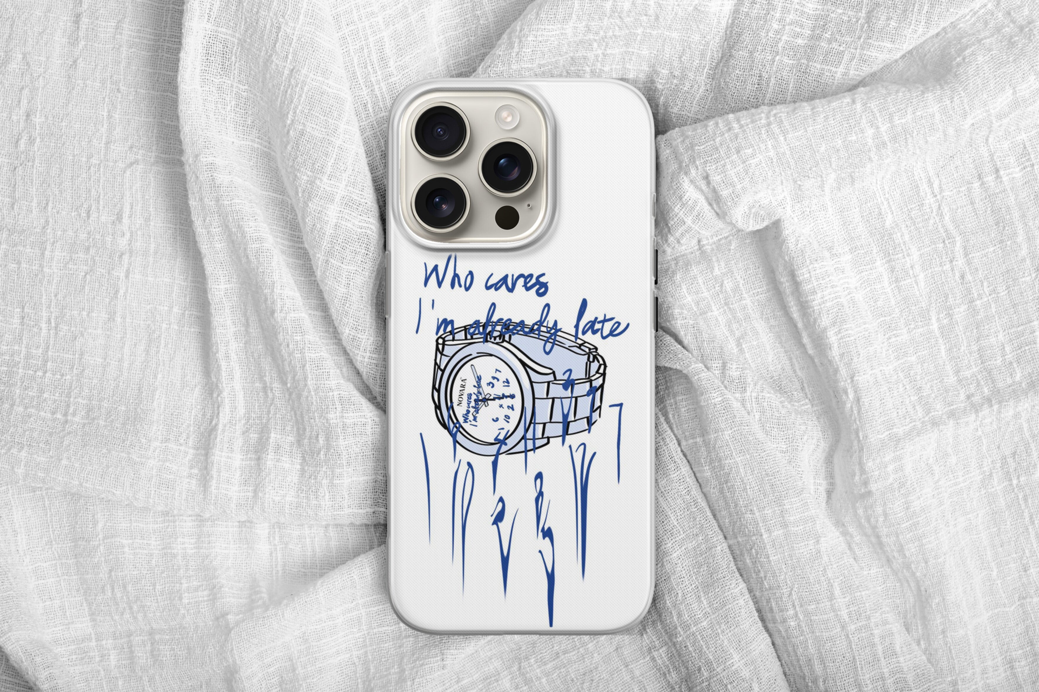 Late Quote Phone Case